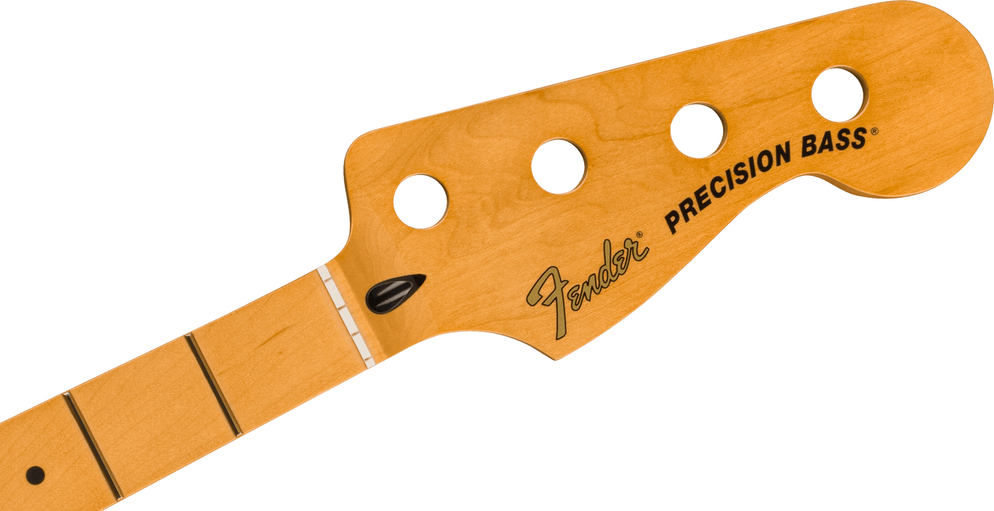 Precision to Jazz Bass Conversion Neck, 20 Med Jumbo Frets, 12" Radius