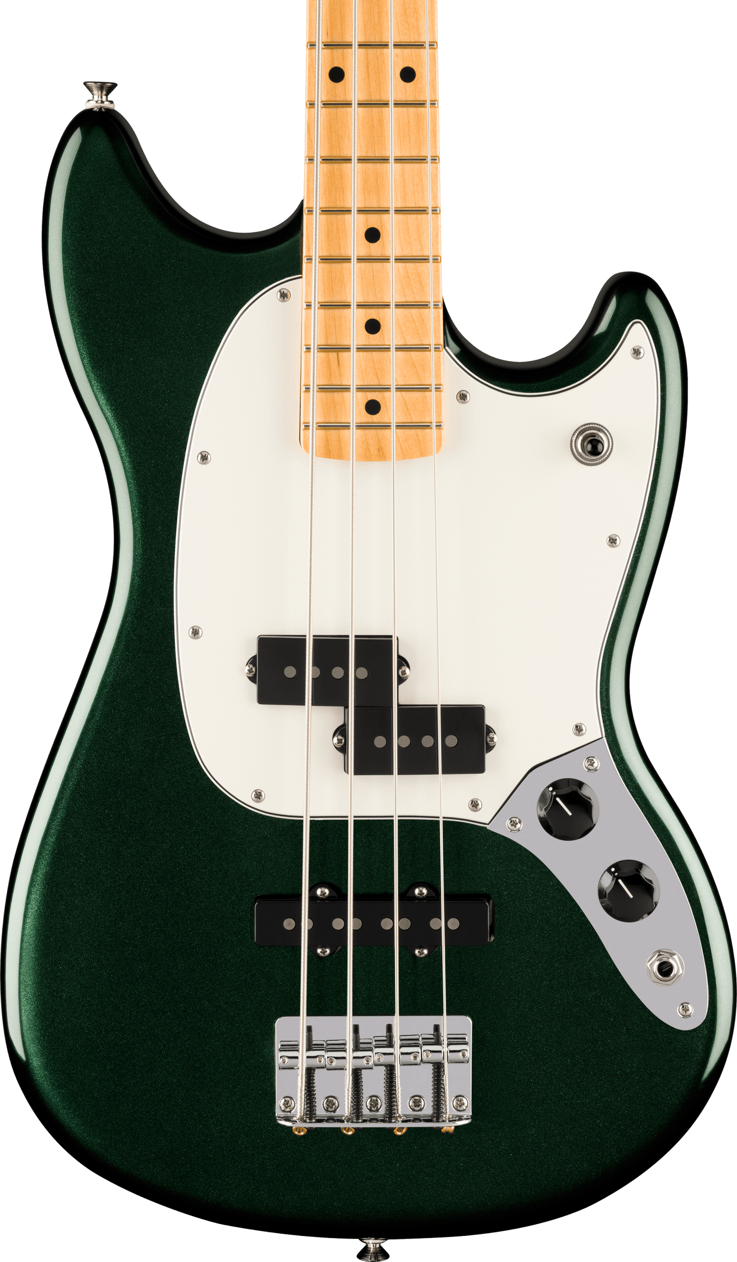 Limited Edition Player II Mustang® Bass PJ, Maple Fingerboard, British Racing Green