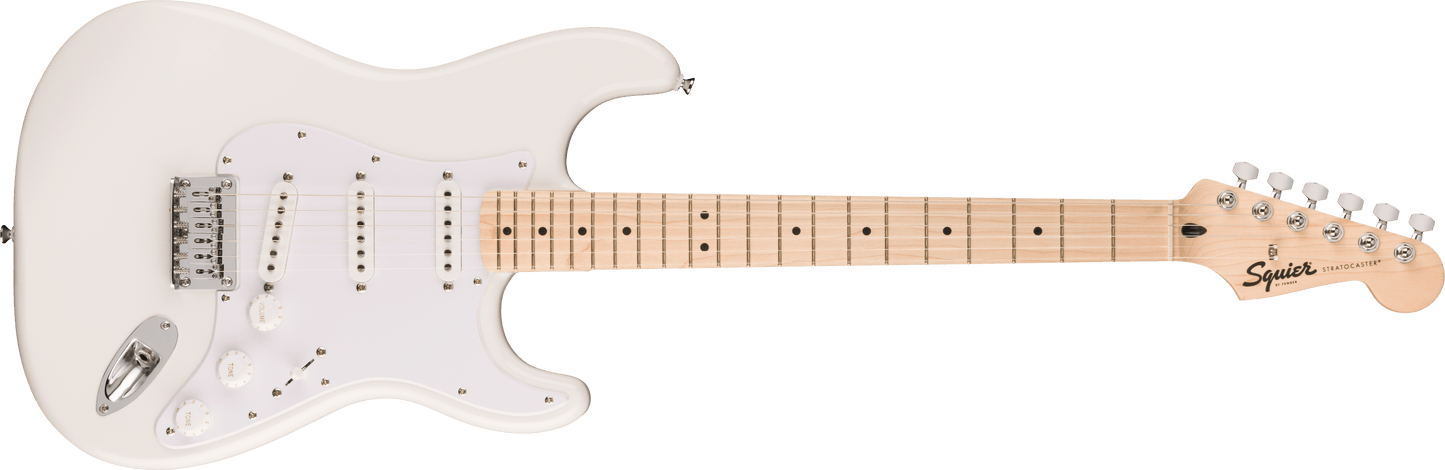Squier Sonic Stratocaster HT Bundle, White
