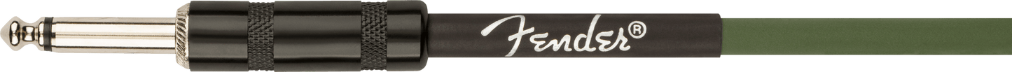 Joe Strummer Pro 13' Instrument Cable, Drab Green