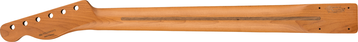 Roasted Maple Vintera® Mod '50's Telecaster® Neck, 21 Medium Jumbo Frets, 9.5", "V" Shape